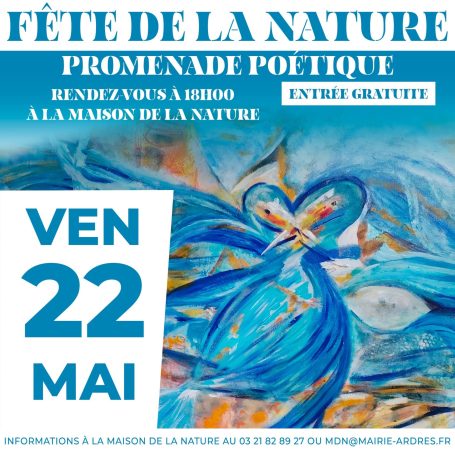 1ere balade poétique à la Maison de la NatureArdres